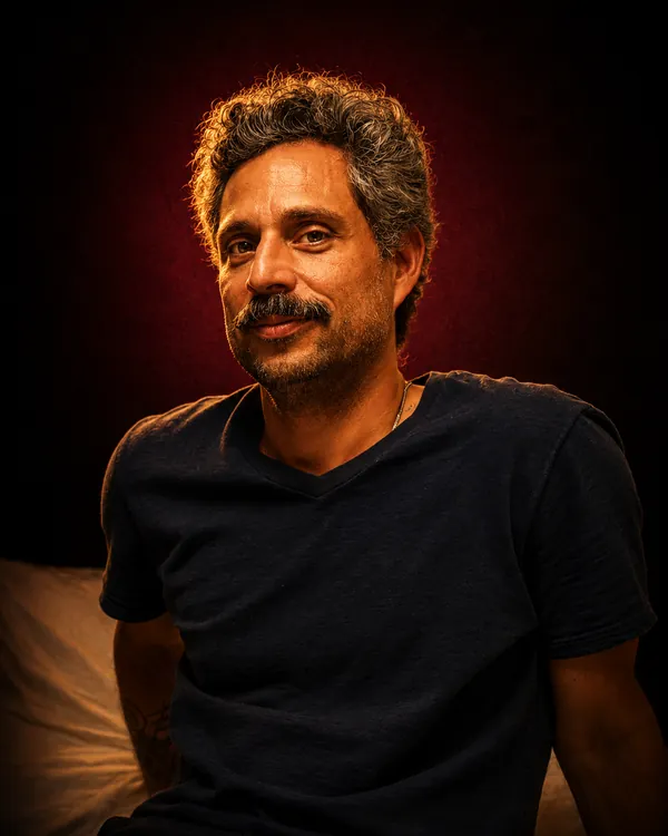 Retrato de Mario, instrutor da Rati